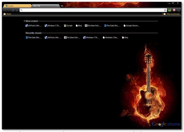 Thư viện Theme dành cho Google Chrome