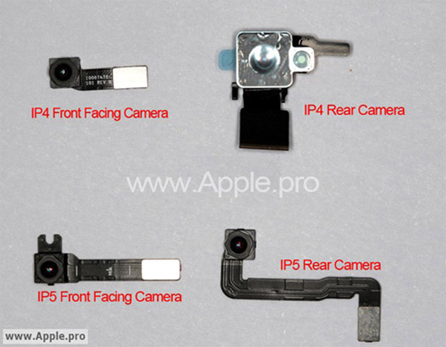 iPhone 5 có màn hình viền mỏng, camera được thiết kế lại