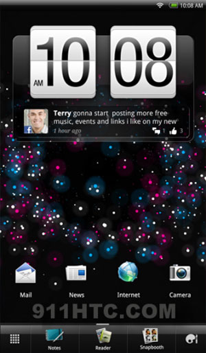 HTC Puccini chạy chip lõi kép 1,5 GHz, Android 3.0