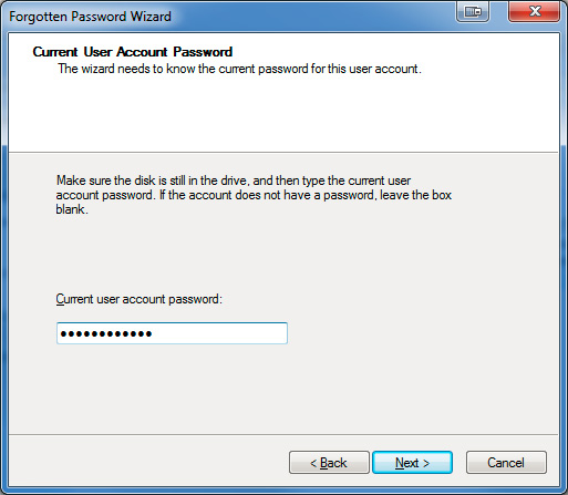 Tạo Windows Password Reset Disk trên Windows 7 bằng ổ USB Flash Drive