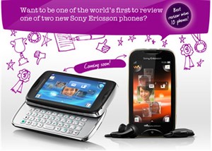 Sony Ericsson tiết lộ bộ đôi TXT Pro và Mix Walkman