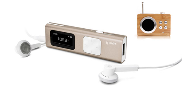 Máy nghe nhạc 'lắc tay chuyển bài' của iRiver