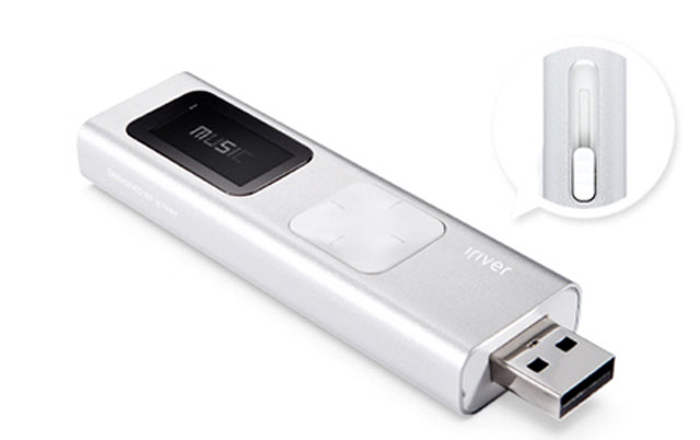 Máy nghe nhạc 'lắc tay chuyển bài' của iRiver