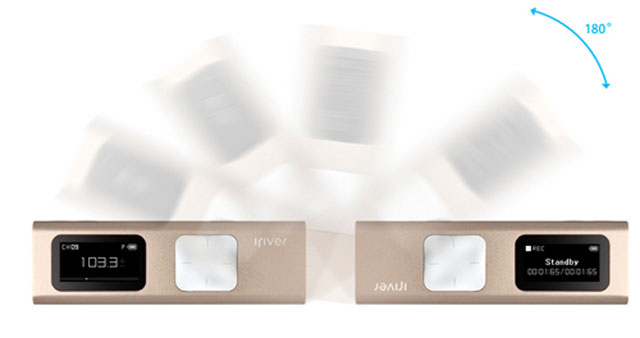 Máy nghe nhạc 'lắc tay chuyển bài' của iRiver