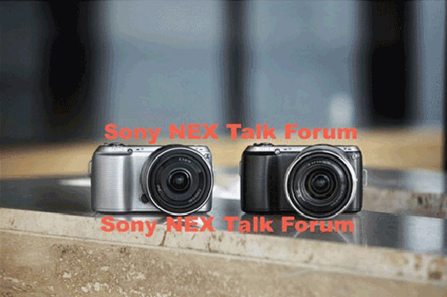 Sony NEX-C3 sẽ có 3 màu sắc