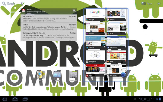 Những cải tiến trong phiên bản Android 3.1