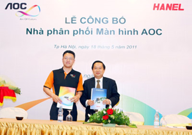 Hanel phân phối màn hình AOC tại Việt Nam