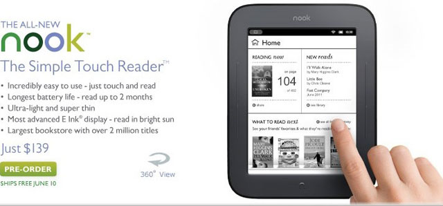 Ra mắt All-New Nook với mức giá hấp dẫn 139 USD