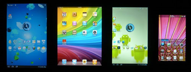 iPad 2, LG Pad, PlayBook và Xoom so tài