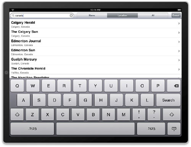 iPad 2, LG Pad, PlayBook và Xoom so tài