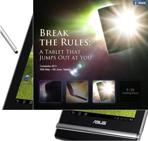 Điện thoại 'lai' Tablet PC của Asus sẽ lộ diện tại Computex