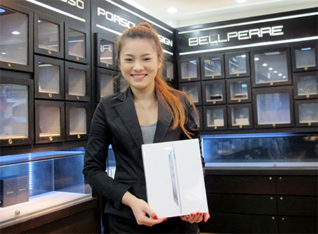 iPad 2 chính hãng về Việt Nam