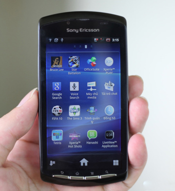 Ảnh Xperia Play chính hãng sắp bán