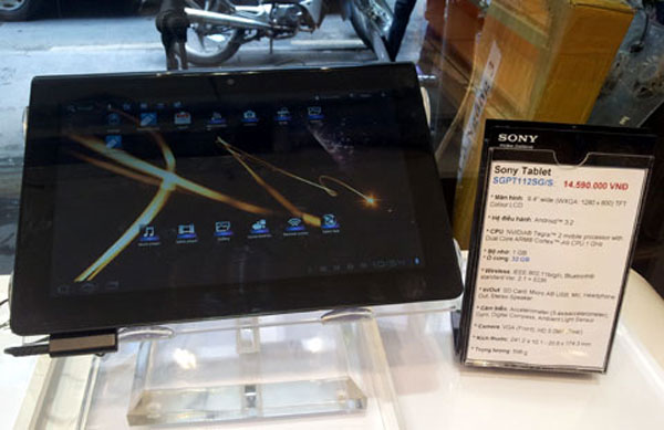 Sony Tablet S chính hãng từ 12,2 triệu