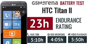 HTC Titan II chỉ hoạt động được 23 giờ