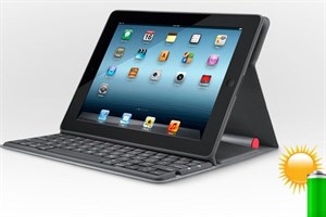 Bàn phím Solar Keyboard Folio cho iPad của Logitech