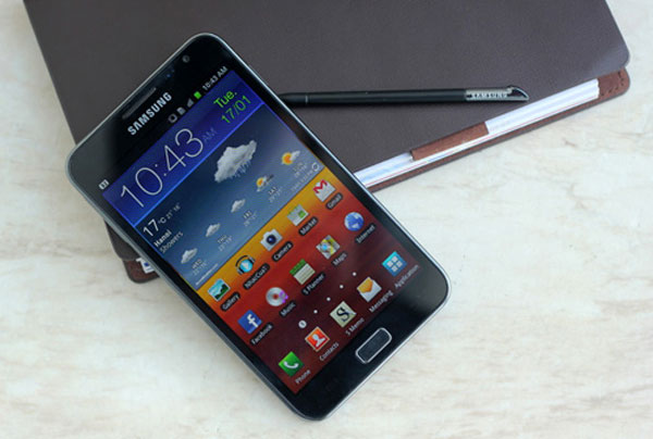 Galaxy Note bắt đầu cập nhật Android 4.0