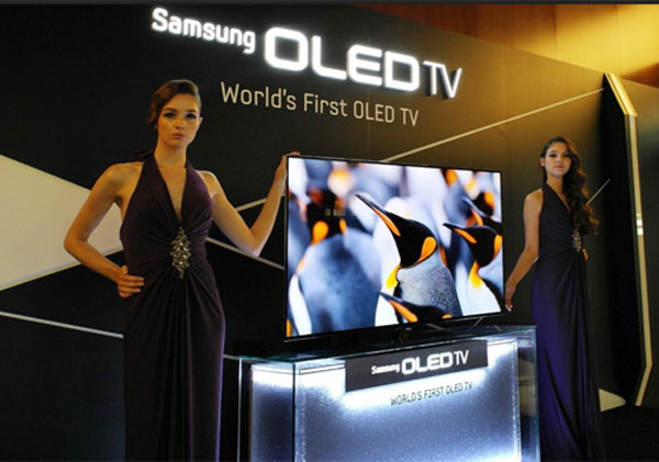 TV OLED 55 inch Samsung giá gần 200 triệu đồng