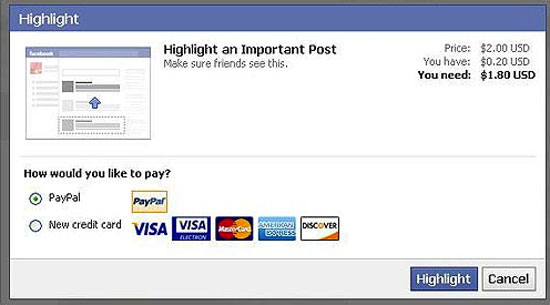 Facebook không còn miễn phí? Một thử nghiệm quảng cáo liều lĩnh