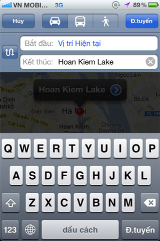Google chặn tính năng dẫn đường ở VN
