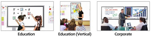 Màn hình plasma tương tác 65-inch, viết và vẽ cực nhạy