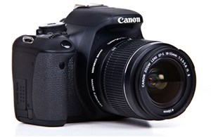 Canon EOS 650D có thể mang màn hình cảm ứng