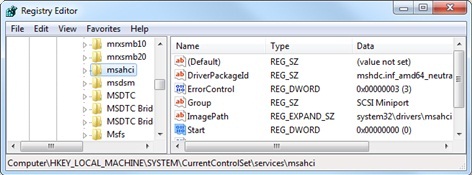 registry editor