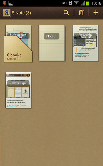 Galaxy Note chính hãng lên Android 4.0.3