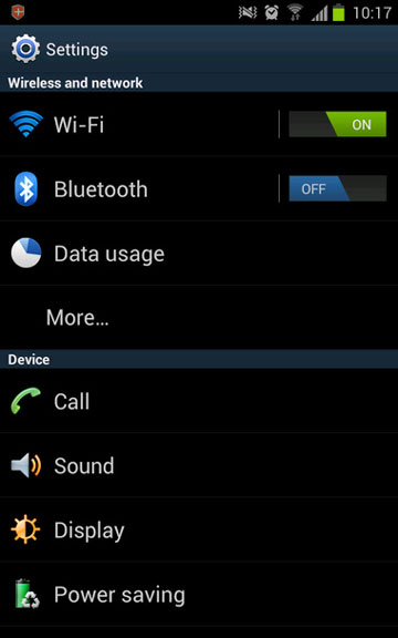 Galaxy Note chính hãng lên Android 4.0.3
