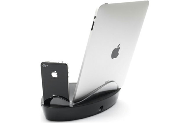 Dock sạc kép cho iPad và iPhone