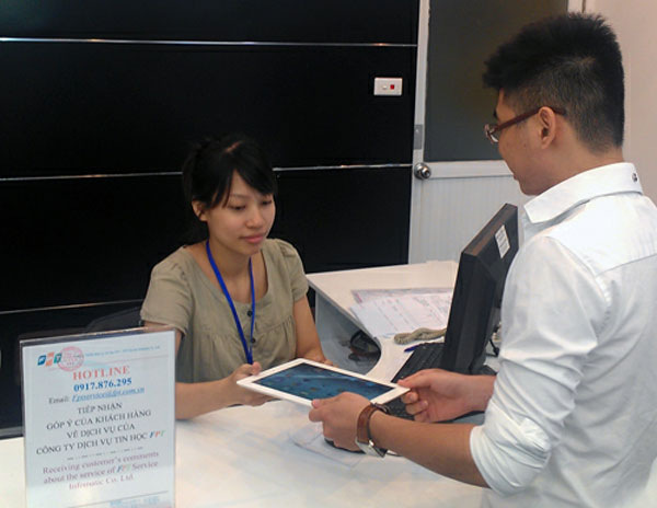 iPad 2012 xách tay cũng được bảo hành chính hãng tại VN