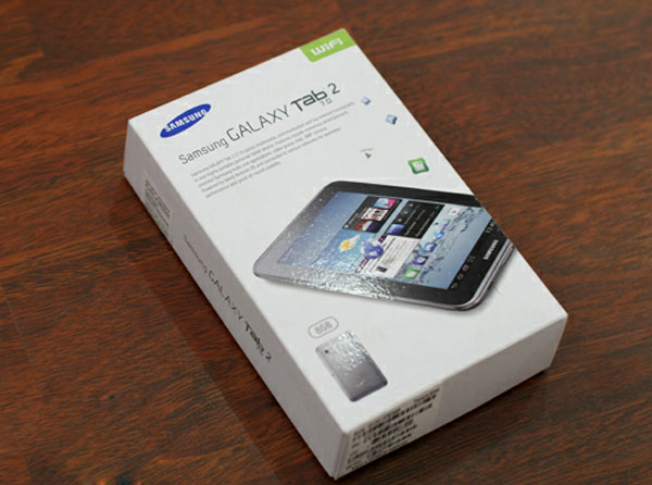 Galaxy Tab 2 màn 7 inch giá 6,8 triệu