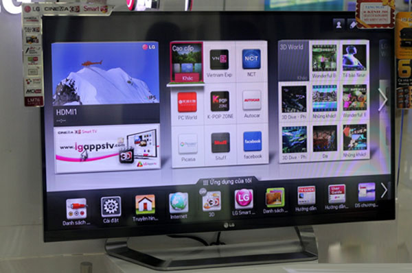 TV LED 40 inch đắt khách trước Euro