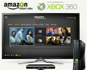 Amazon cung cấp dịch vụ Instant Video trên Xbox 360