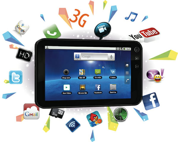 Tablet giá rẻ đang bán tốt tại VN