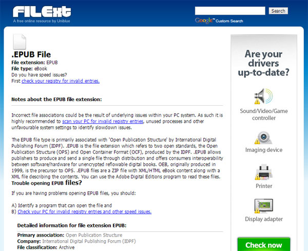8 cách để nhận biết các tập tin có định dạng lạ