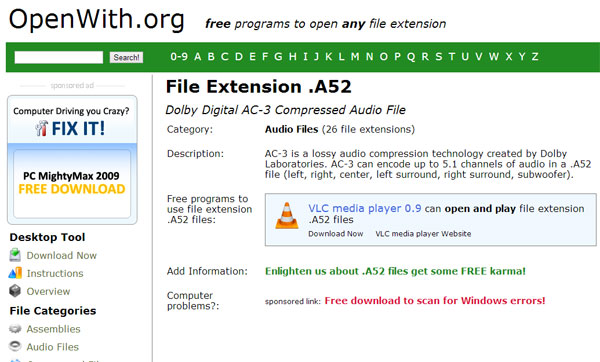 8 cách để nhận biết các tập tin có định dạng lạ