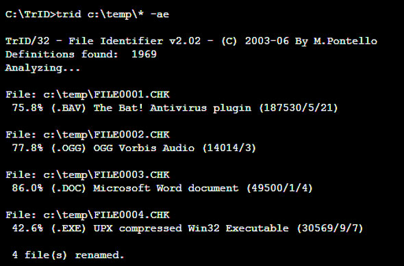 8 cách để nhận biết các tập tin có định dạng lạ