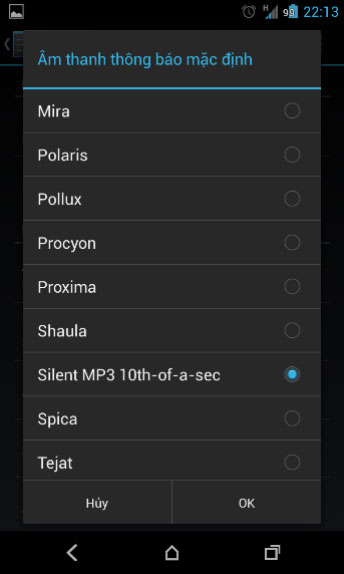 Cách tắt toàn bộ âm báo trên Android