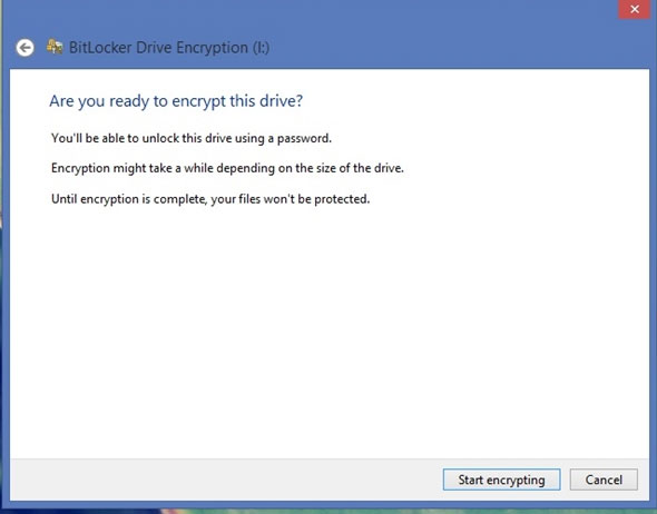 Hướng dẫn mã hóa và thiết lập mật khẩu bảo vệ cho USB trong Windows 8