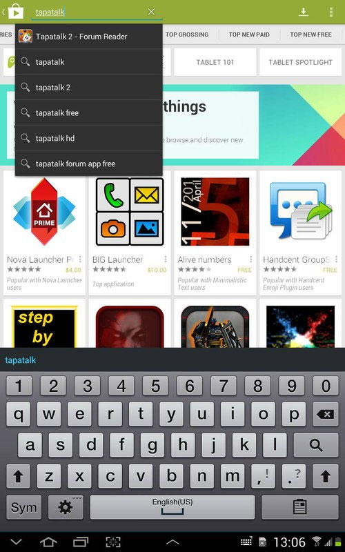 Galaxy Tab 7.7 có bản nâng cấp Android Jelly Bean