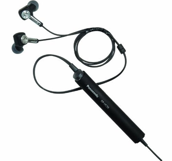Panasonic RP-HC56 có hiệu quả chống ồn lên đến 92.  Loạt tai nghe năng động, đa sắc màu của Panasonic