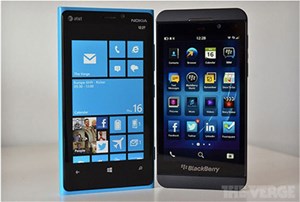 Doanh số Windows Phone đã “vượt mặt” BlackBerry