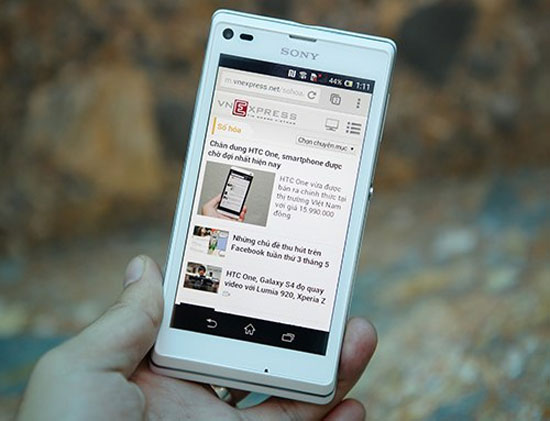 Xperia L là smartphone mới nhất thuộc Arc series của Sony.  Smartphone Sony Xperia L mới thuộc dòng Arc