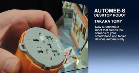 Auto Mee S: Robot vệ sinh màn hình smartphone và tablet