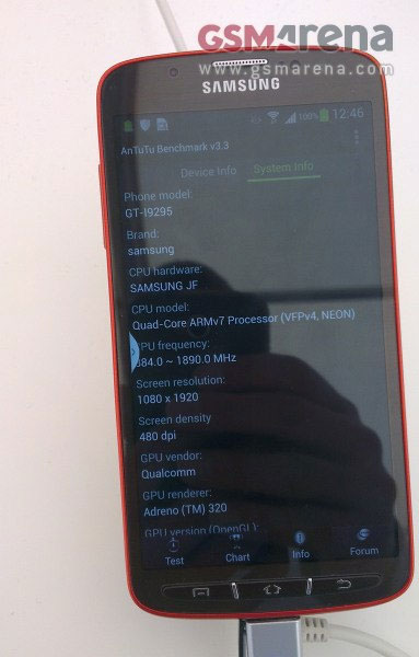 ... nắp lưng trông hầm hố hơn. Galaxy S4 Active chống nước lộ ảnh thực tế