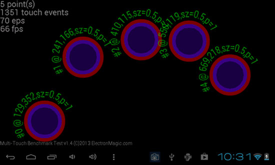 Màn hình LCD của JoyPad C82 hỗ trợ cảm ứng đồng thời 5 điểm. Máy tính bảng 8 inch giá mềm KingCom JoyPad C82