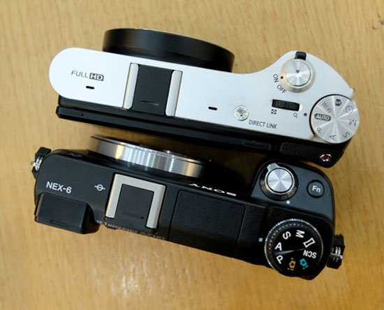 Samsung NX300 đọ dáng Sony NEX-6