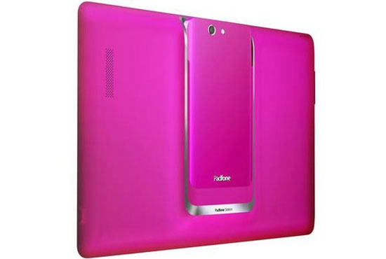 Dock station giúp biến thành một tablet Android khi cần Điện thoại lai tablet Asus Padfone thêm phiên bản nữ tính