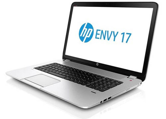 HP Envy 17 HP phát hành loạt laptop cảm ứng giá bình dân